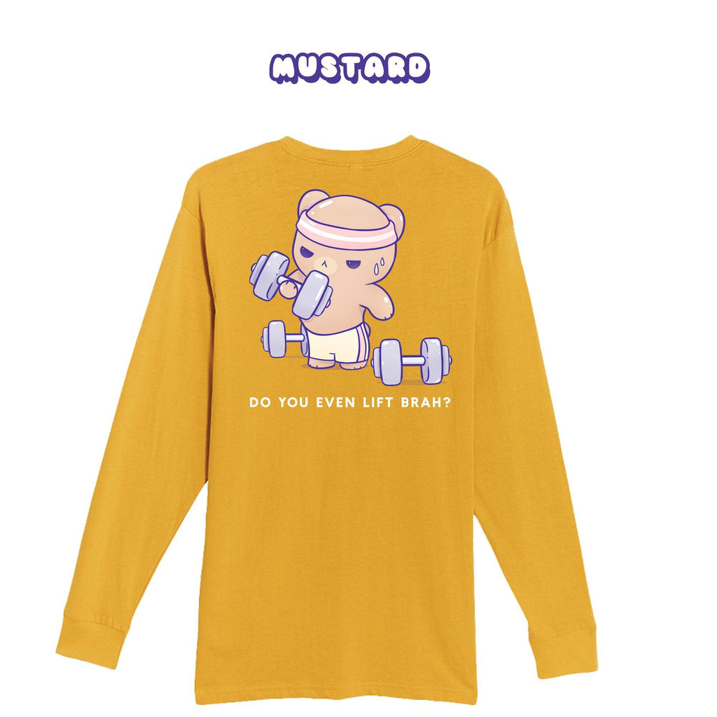 Workout Mustard Longsleeve T-shirt