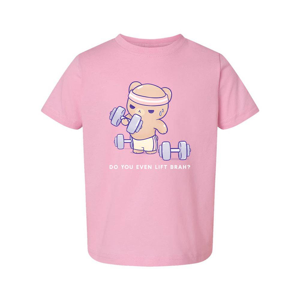 Workout Pink Toddler T-shirt
